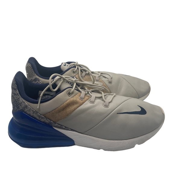 NIKE Air Max 270 AT 6153-400 Sz 11.5 Obsidian Hyper Royal-Sail Running​ - Picture 2 of 9